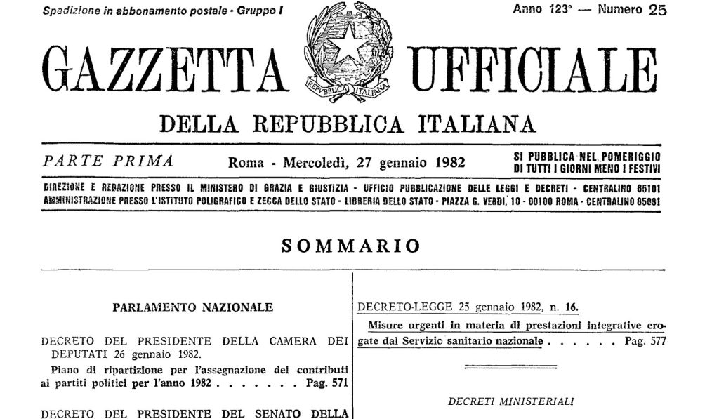 Storia del ticket sanitario